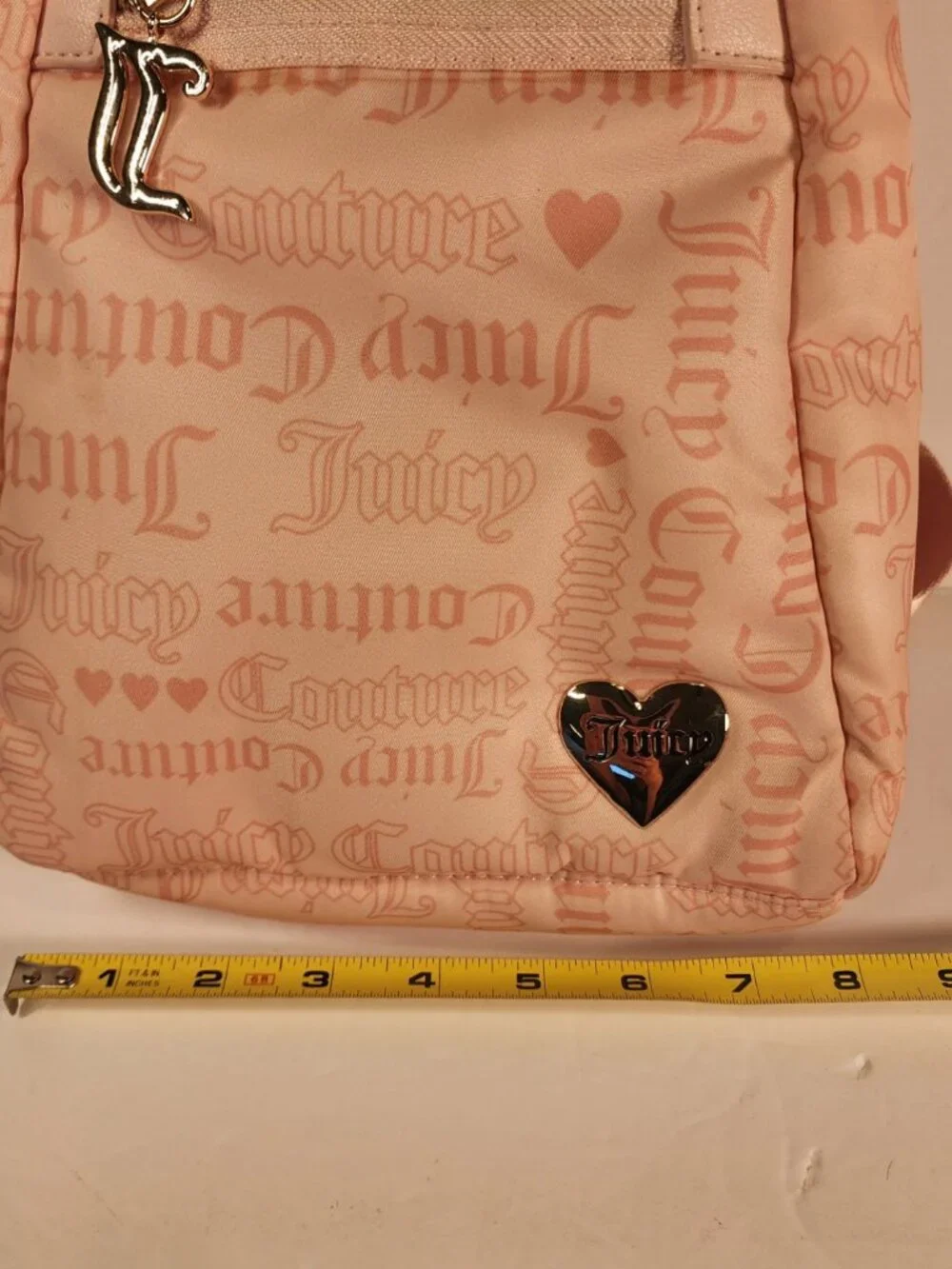 NWT Juicy Couture Material Girl Sling Backpack in Powder Blush